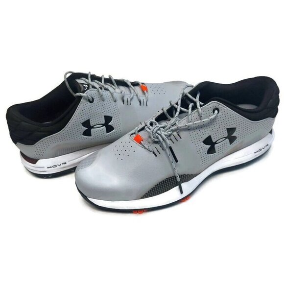 Under Armour Hovr Matchplay Golf Shoes Gray Black 3023329-103 Mens Size 9 - Picture 8 of 8